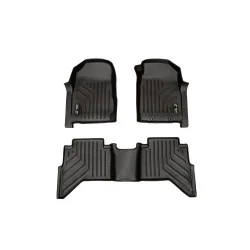 ROW 1 & 2 FLOOR MATS (ISUZU DMAX 2012 - 6/2020) - MAXLINER