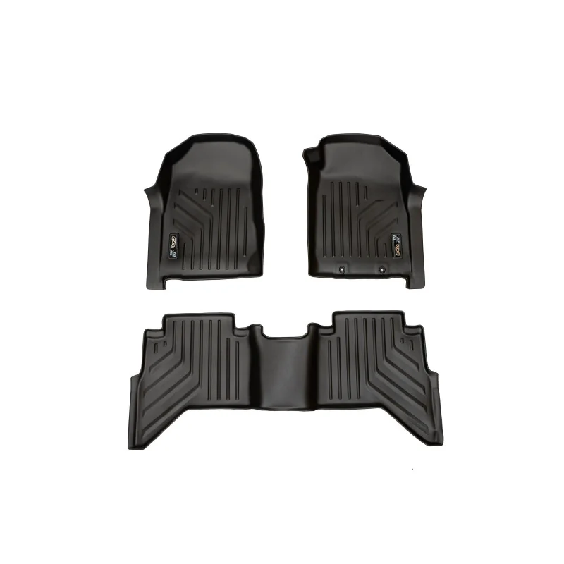 ROW 1 & 2 FLOOR MATS (ISUZU DMAX 2012 - 6/2020) - MAXLINER