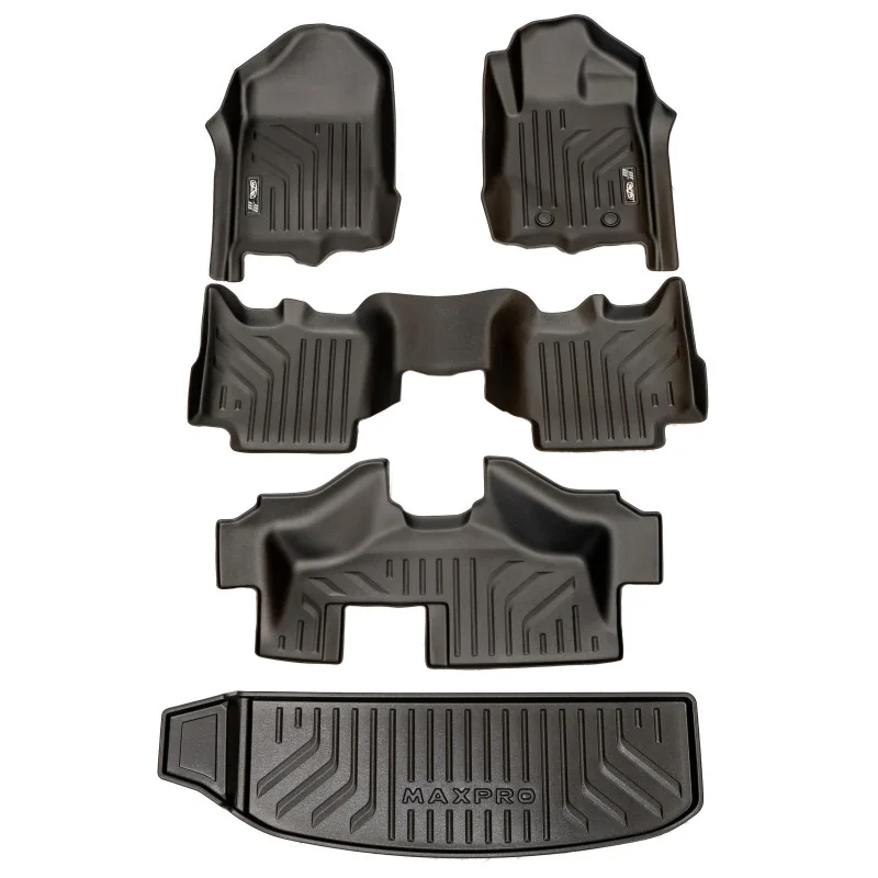 ROW 1, 2, 3 & CARGO FLOOR MATS (ISUZU MUX 2016 - 6/2021) - MAXLINER
