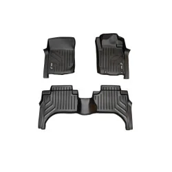 ROW 1 & 2 FLOOR MATS (MITSUBISHI TRITON 2015 - 12/2023) - MAXLINER