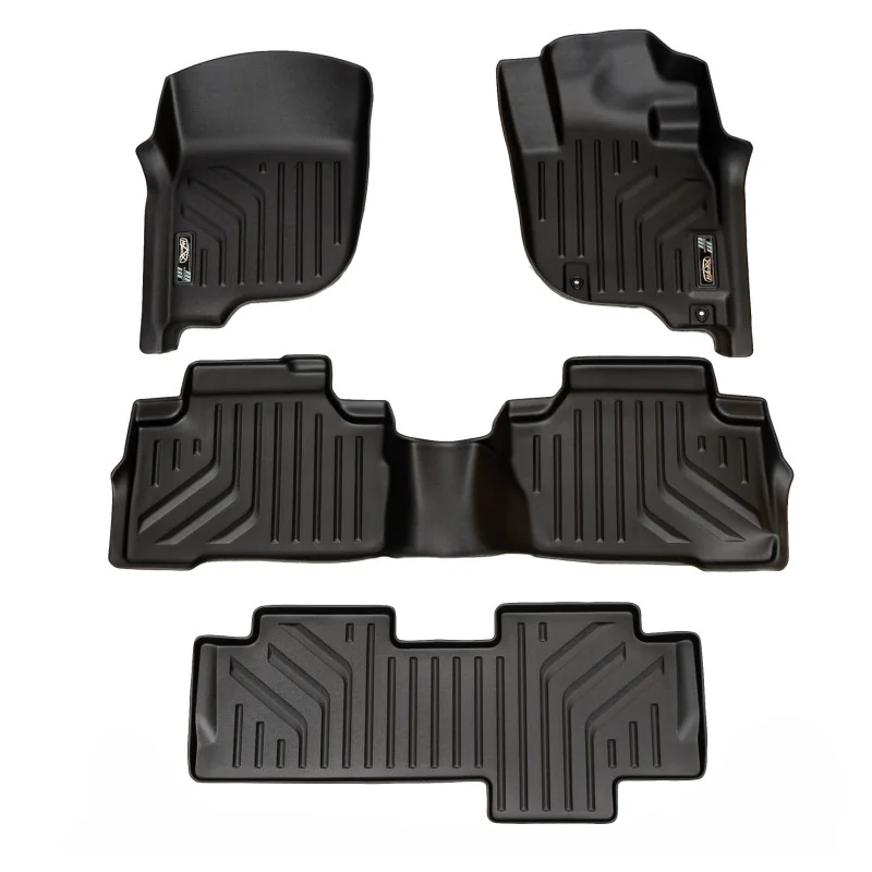 ROW 1, 2 & 3 ROW FLOOR MATS (NISSAN Y62 PATROL 2014 on) - MAXLINER