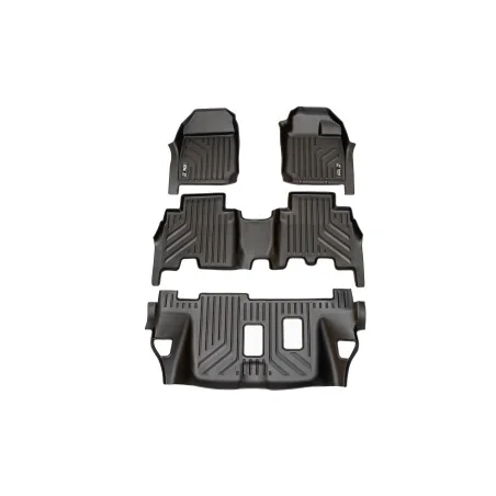 ROW 1, 2 & 3 ROW FLOOR MATS (TOYOTA FORTUNER 2015 ON) - MAXLINER