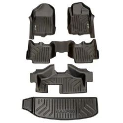 ROW 1, 2, 3 & CARGO FLOOR MATS (TOYOTA FORTUNER 2015 ON) - MAXLINER