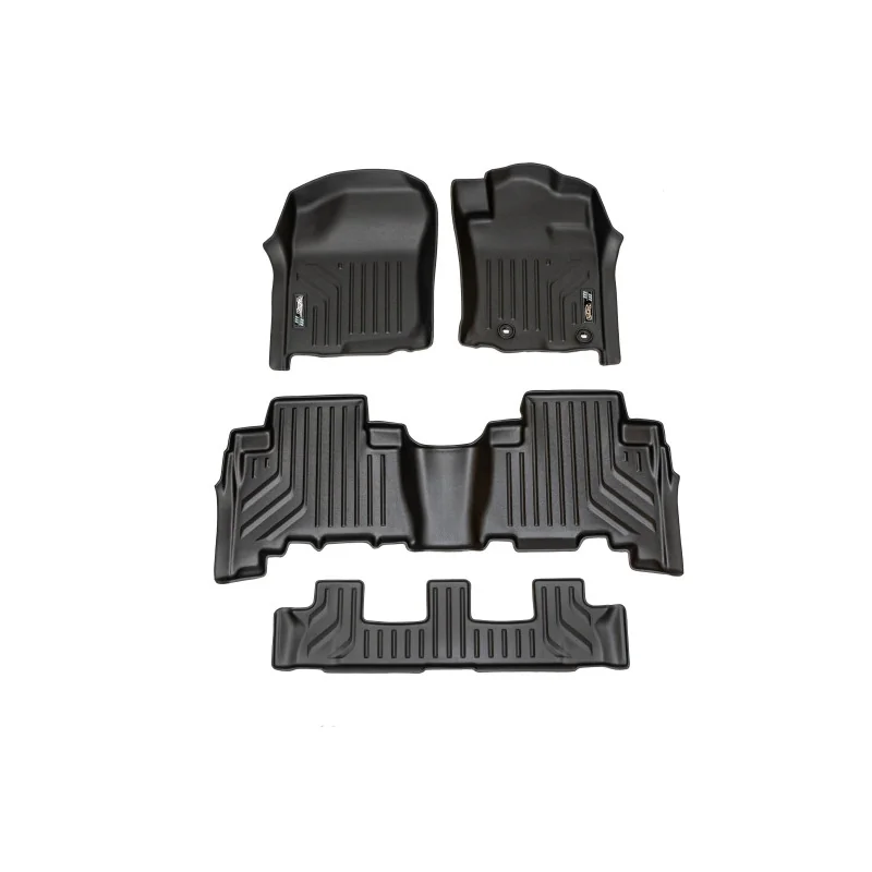 ROW 1, 2 & 3 ROW FLOOR MATS (TOYOTA PRADO 150 2015 ON) - MAXLINER