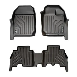 ROW 1 & 2 FLOOR MATS (TOYOTA KLUGER 2015 - 2020) - MAXLINER